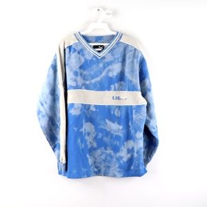 Vintage Puma Detroit Lions Acid Wash Sweatshirt